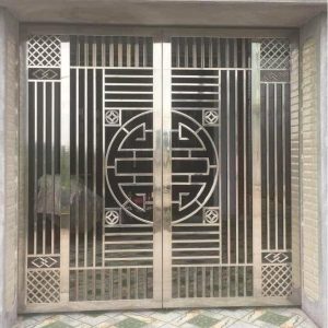 chữ thọ inox tròn